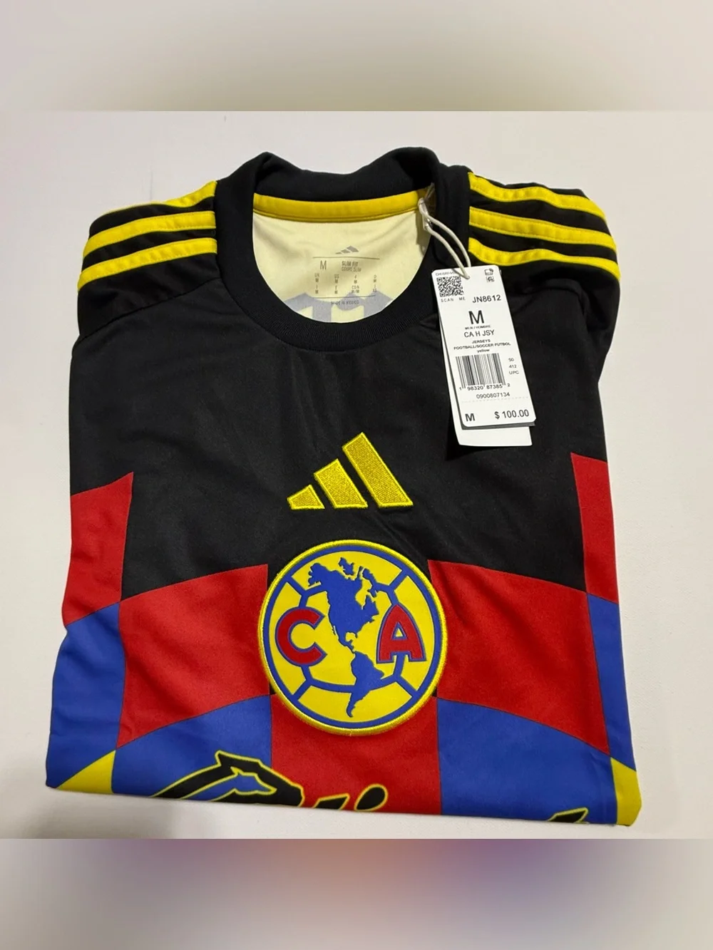 adidas Club América Short Sleeve Jersey -25/26 Home Jersey. Size Medium.